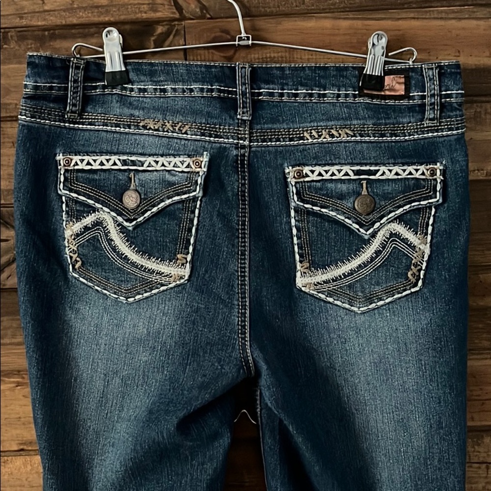 Embroidered Jeans